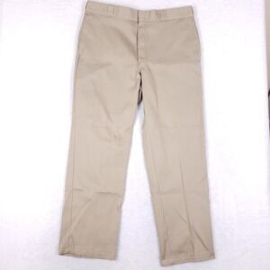 Dickies 874 Original Fit Work Pants 40x32 Khaki